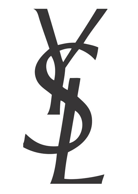 y saint laurent logo.